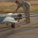 UAV performs mission