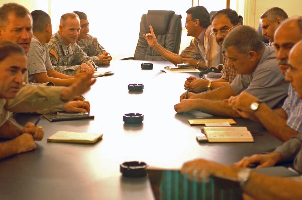 Power officials meet in Kirkuk