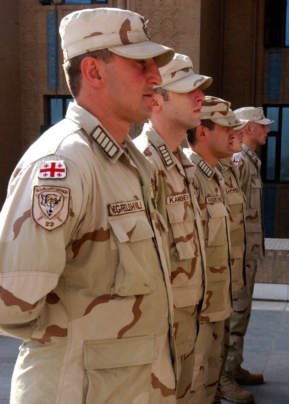 Georgian battalion continues security mission in International Zone