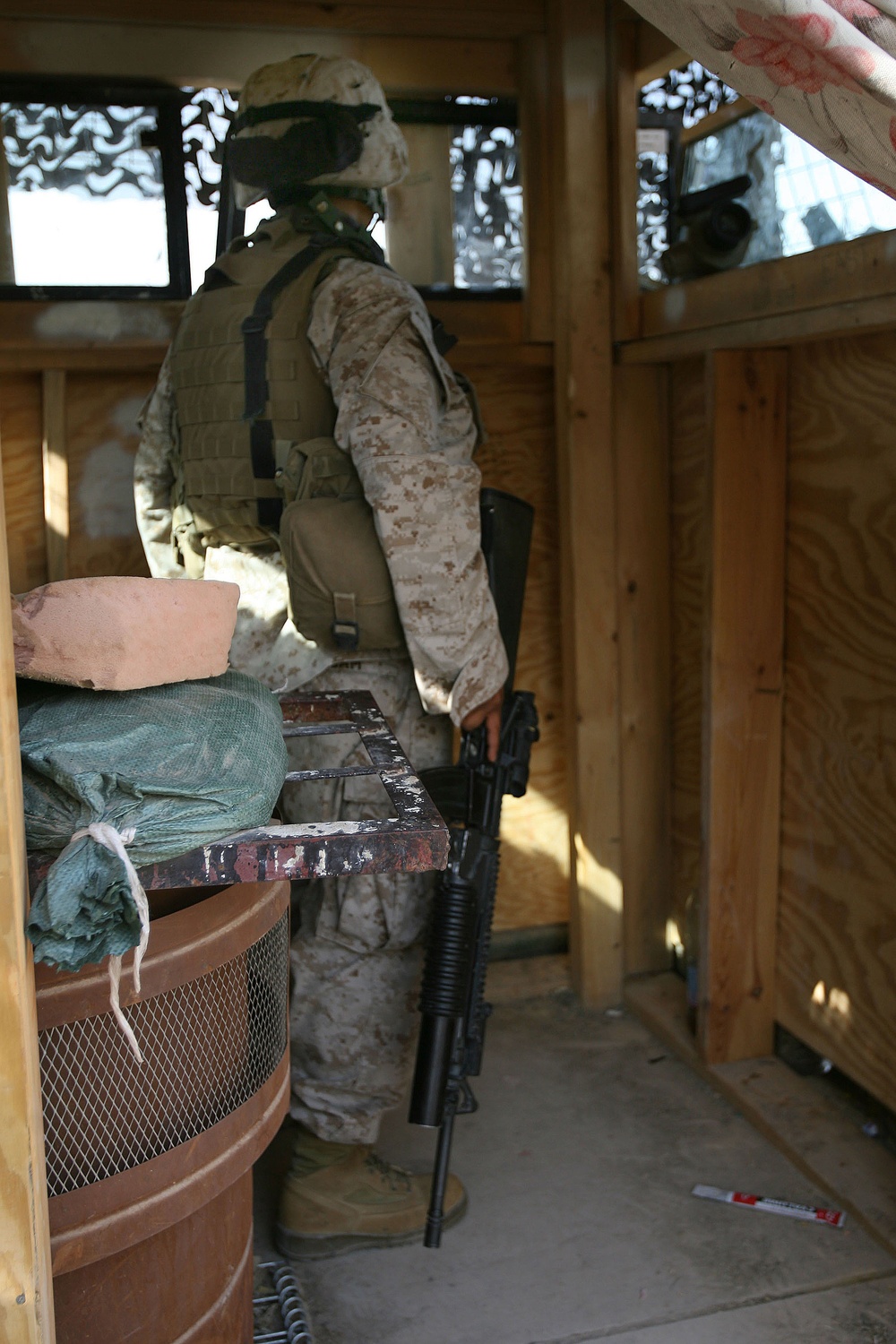 Not for glory or fame, post gets fallen Marine's name
