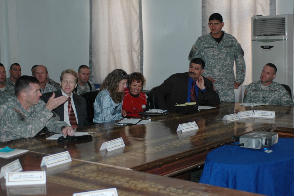 Salah ad Din leadership meets with Deputy Ambassador