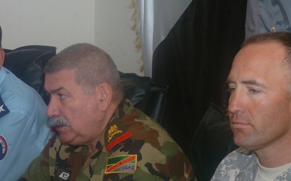 ISF, MND-B leaders discuss Shaab, Ur phase of Operation Together Forward