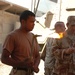 soldiers learn basic welding skills