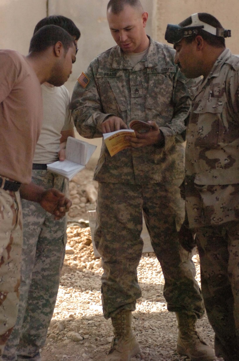 soldiers learn basic welding skills