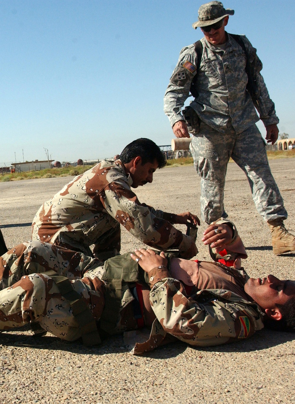 Iraqi medics train to save lives on Camp Taji