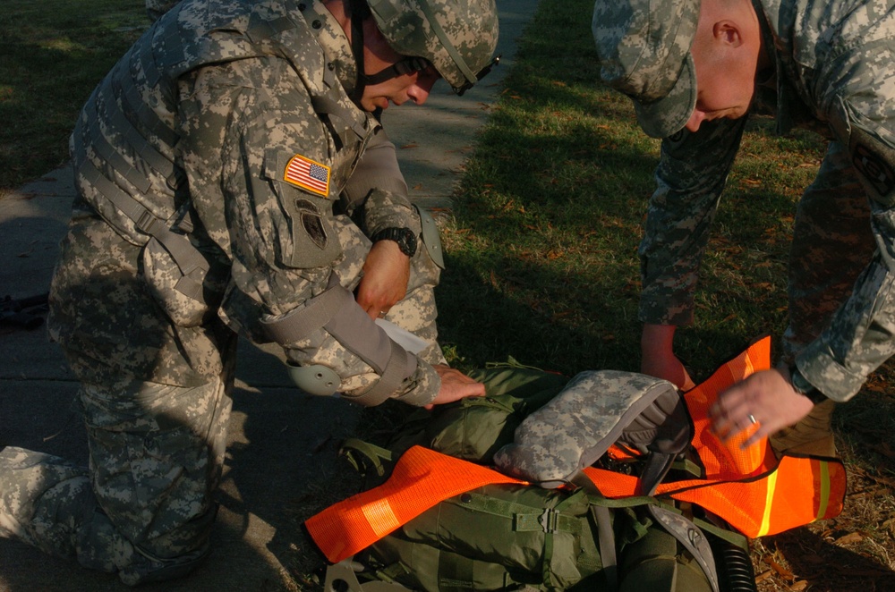 5th NCO and Soldier of the Year competition Land Nav