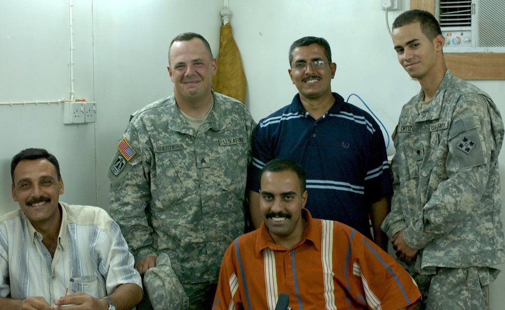 Iraqi army engineers upgrade to fiber optics