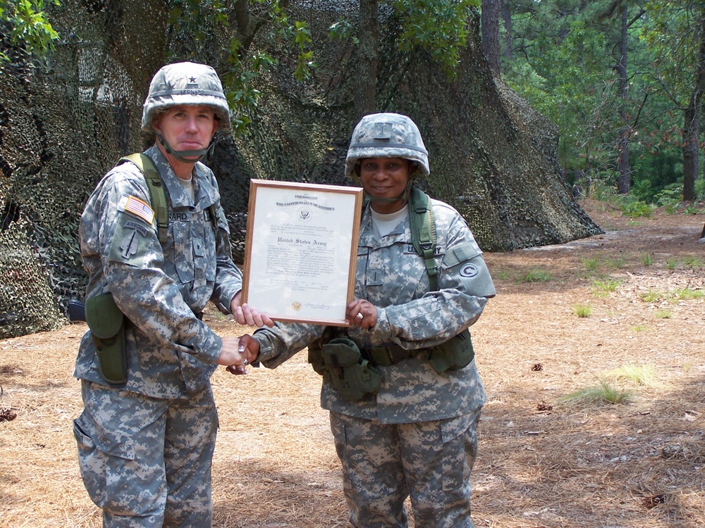 Historic feat for 1st TSC Soldier