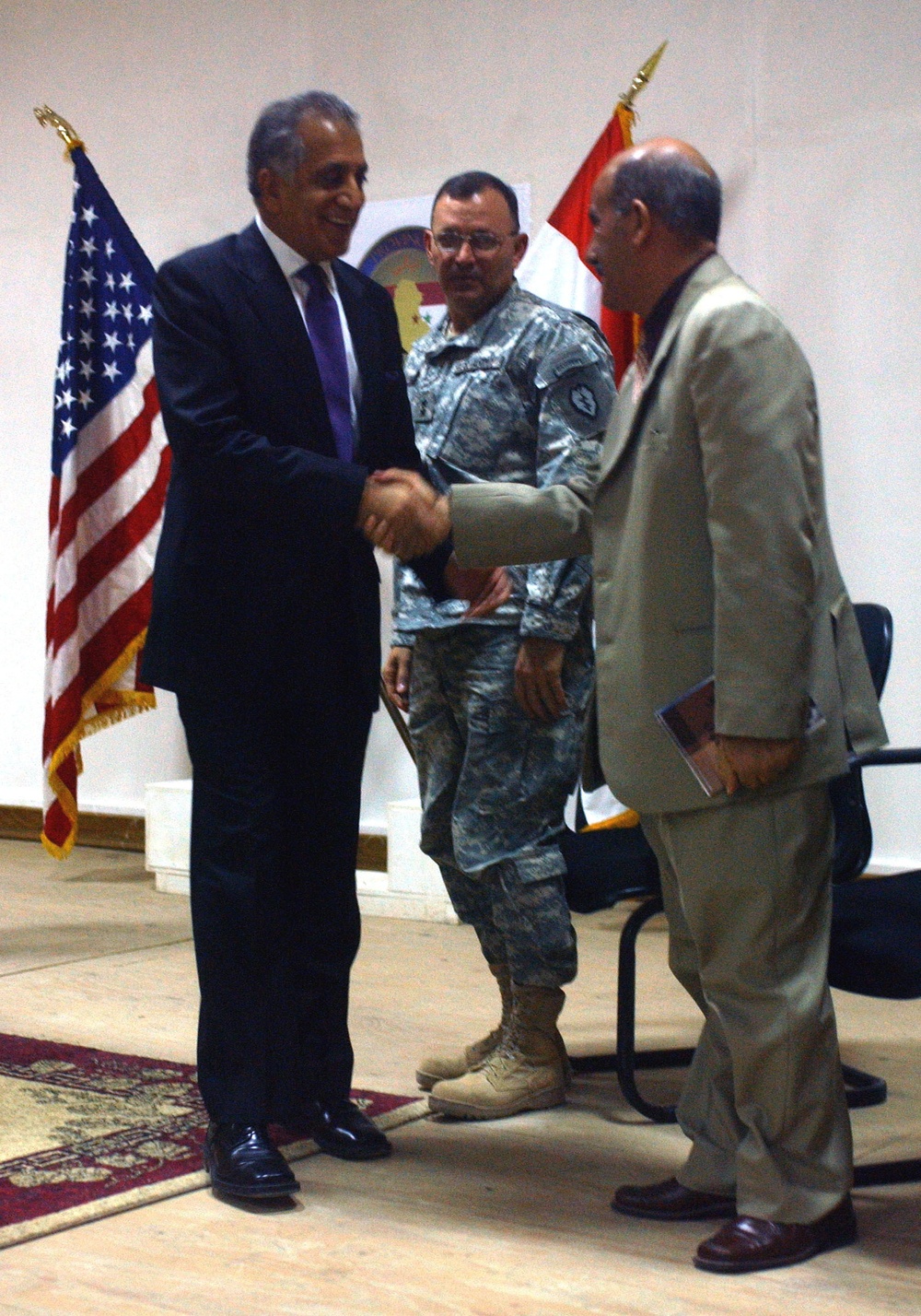 U.S. Ambassador to Iraq officially opens Diyala Provincial Reconstruction T