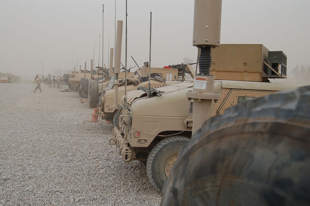 ISF Along With 549th MP's Send Message to Terrorist