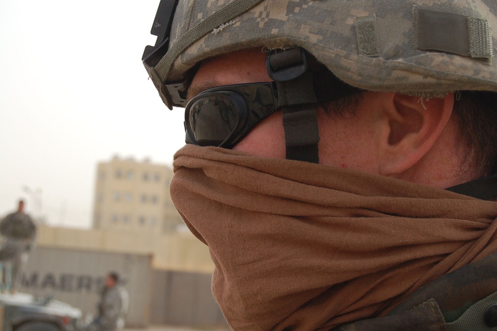 ISF along with 549th MP's send message to terrorist