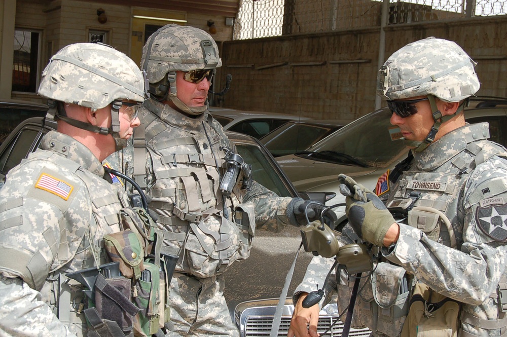 ISF along with 549th MP's send message to terrorist