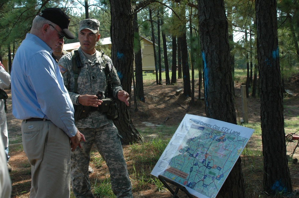 Secretary of the Army Visits JRTC