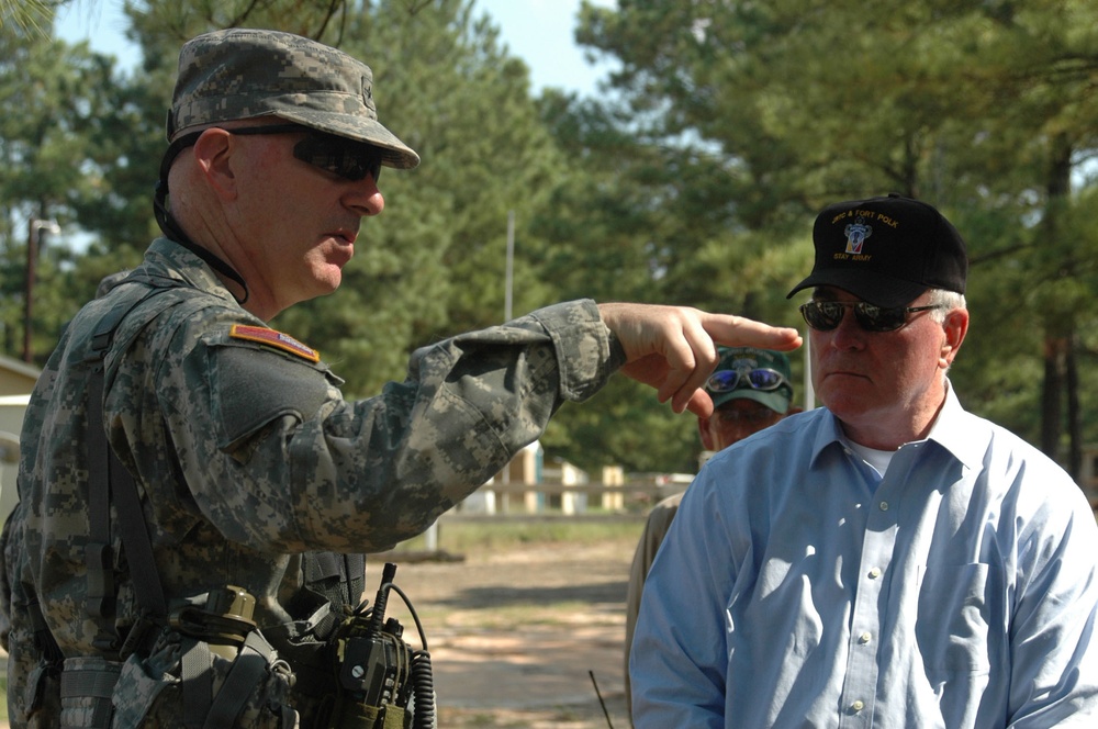 Secretary of the Army visits JRTC