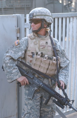 172nd SBCT Soldiers Meet With IP, Key Community Leaders, Residents in Karkh