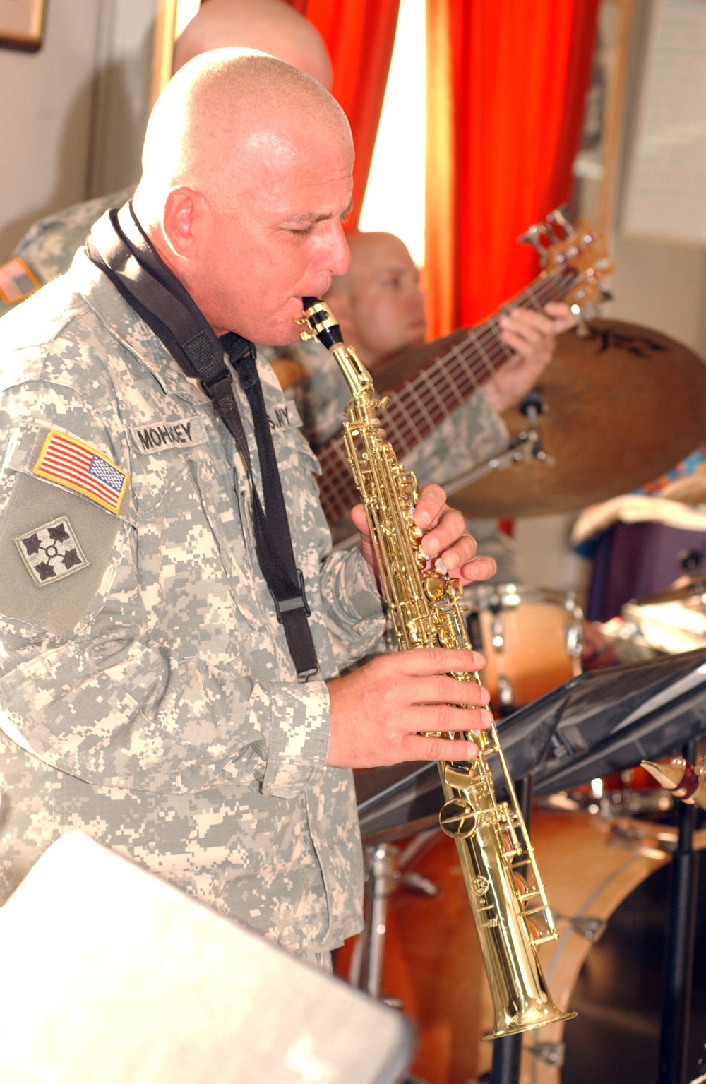 4th Inf. Div. Band's &quot;Groove Coalition&quot; Jazz Quartet Gives Final Performanc