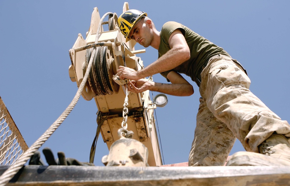 Mix of Marines accomplishes logistical mission