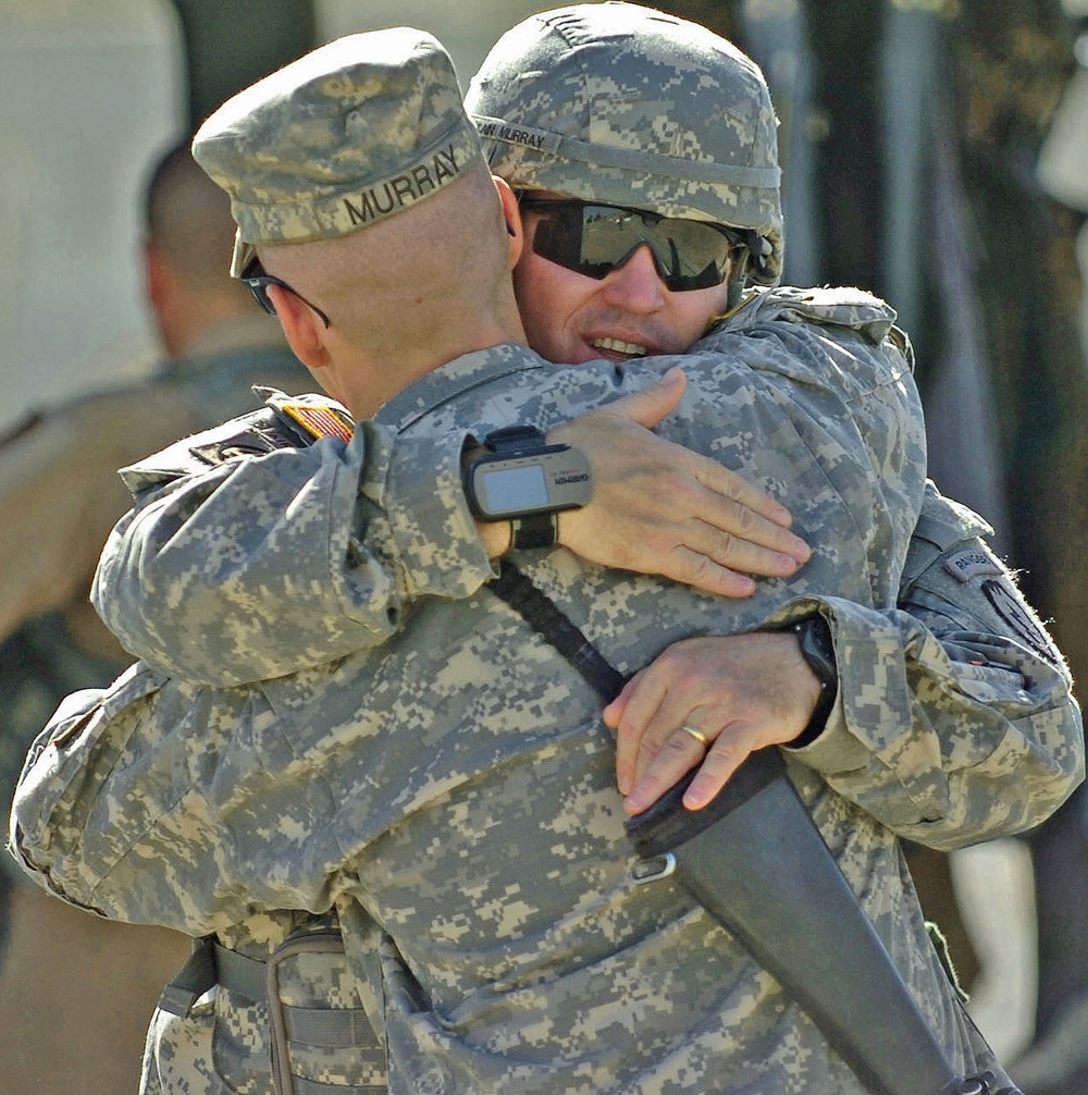 Son Hosts Family Reunion at FOB Rustamayah
