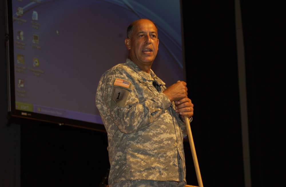 Lt. Gen. Honore speaks at University