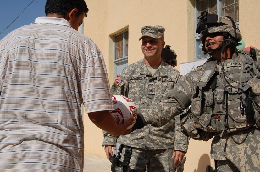 Third Brigade &quot;invests&quot; in Iraq's Most Valuable Resource – Its Children