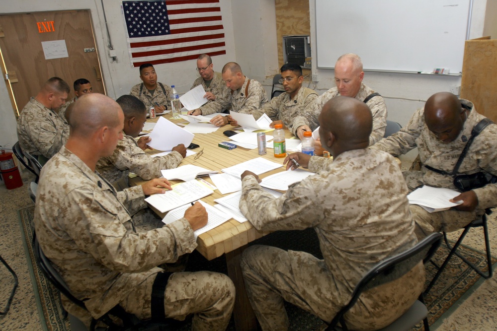 An inside look: A Marine Combat Meritorious Board