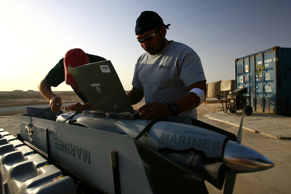 Marine Corps 2-year-old UAV provides stealthy combat surveillance