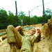 Soldiers Overcome Obsticle Course at Basic Training