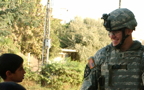 Stryker Soldiers work with Iraqi Police and security forces