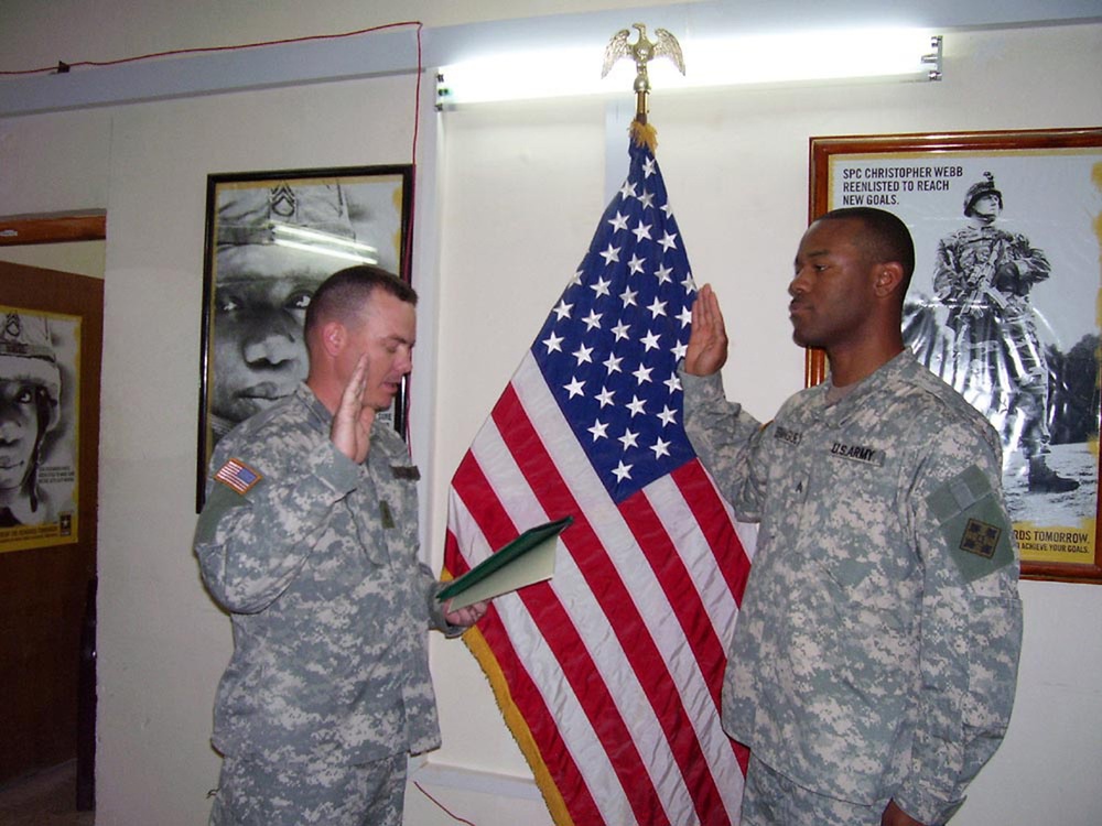 CAB nets 45 re-enlistments to begin fiscal 07