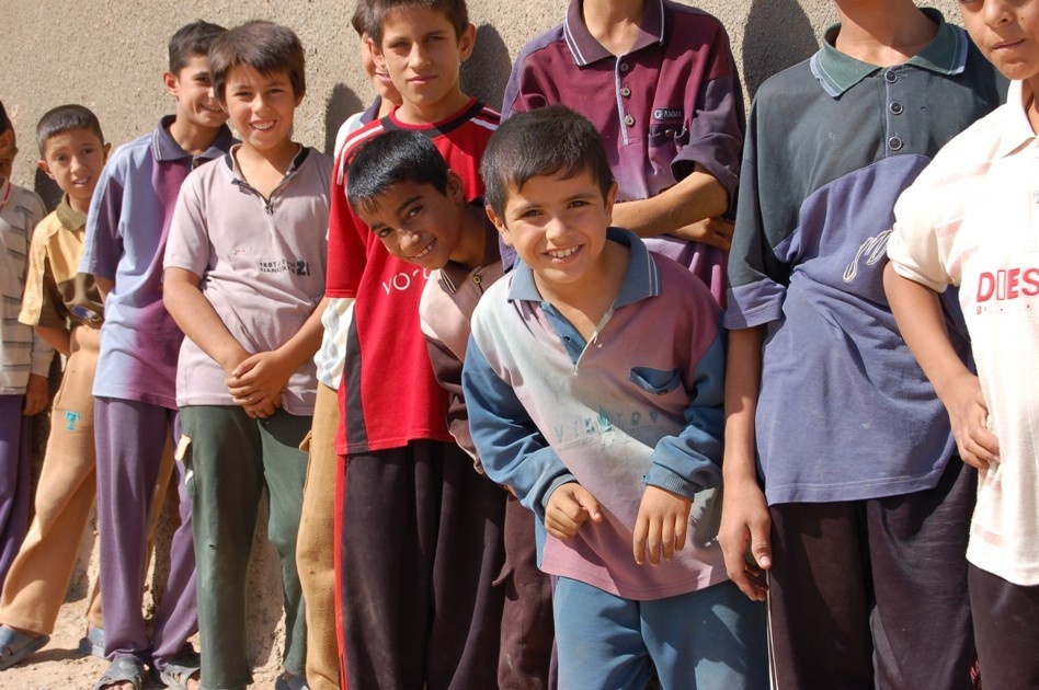 Coalition and Iraqi Forces Donate Beanie Babies to Children in Tuz, Iraq