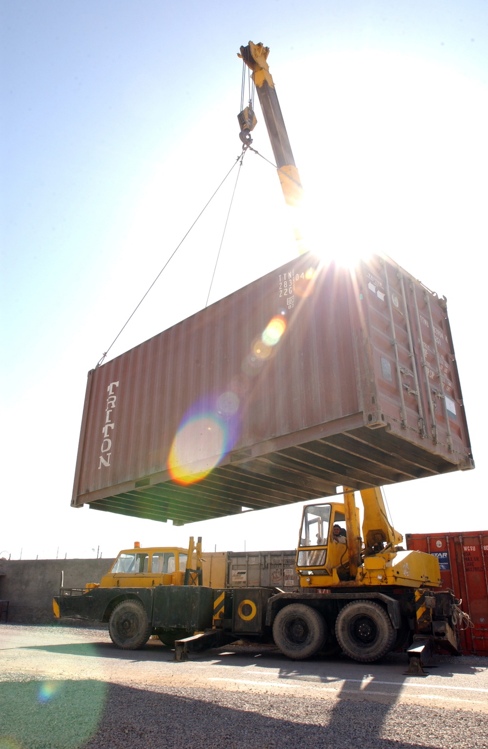 Afghan National Police Equipment Arrives