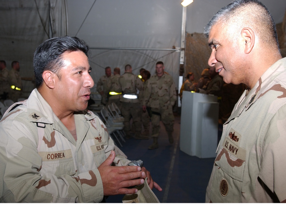 MCPON Visits Sailors in Afghanistan