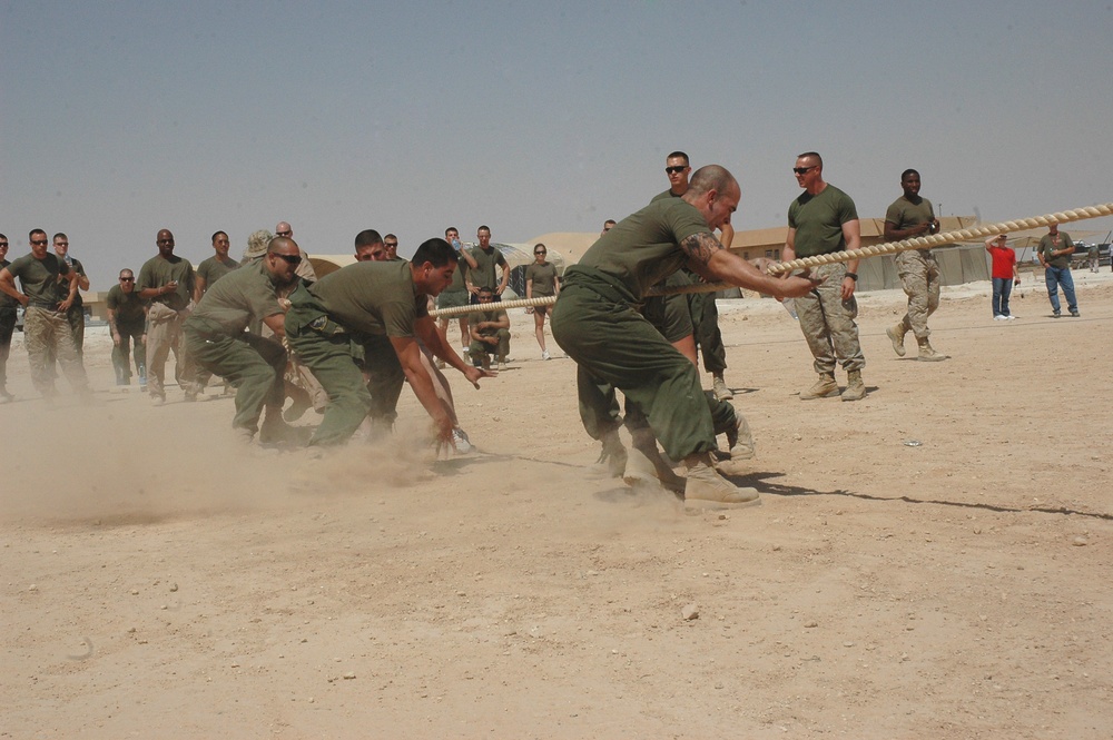 'Nightmares' hold field meet, raise morale