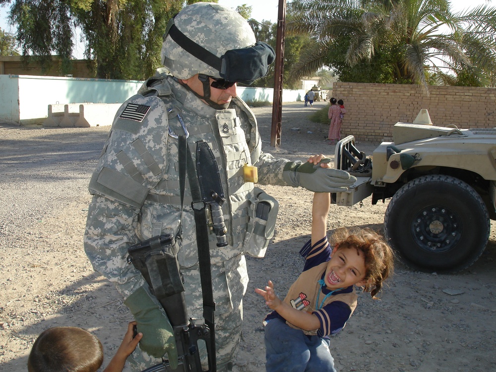 Operation Iraq Children School Supply Drop Off.