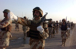Iraqi Battalion Assumes Some of Iron Brigade's Area of Operations