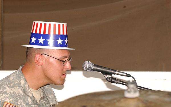 'Classic rock' comes to Iraq with 4th Inf. Div. Band's newest specialty gro