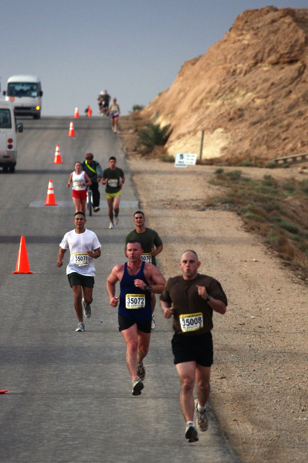 Marine Marathon held at Al Asad