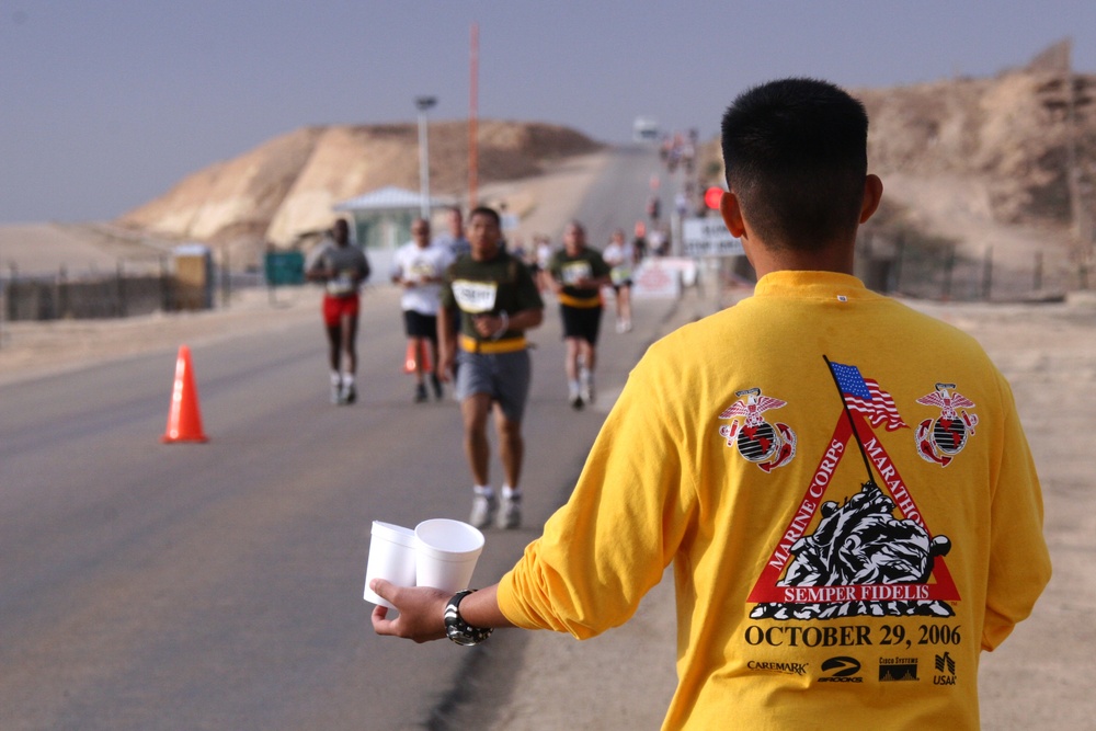 Marine Marathon held at Al Asad