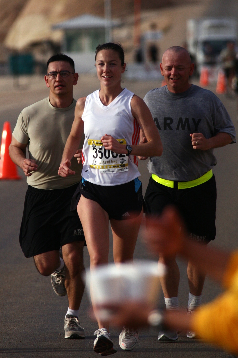 Marine Marathon held at Al Asad