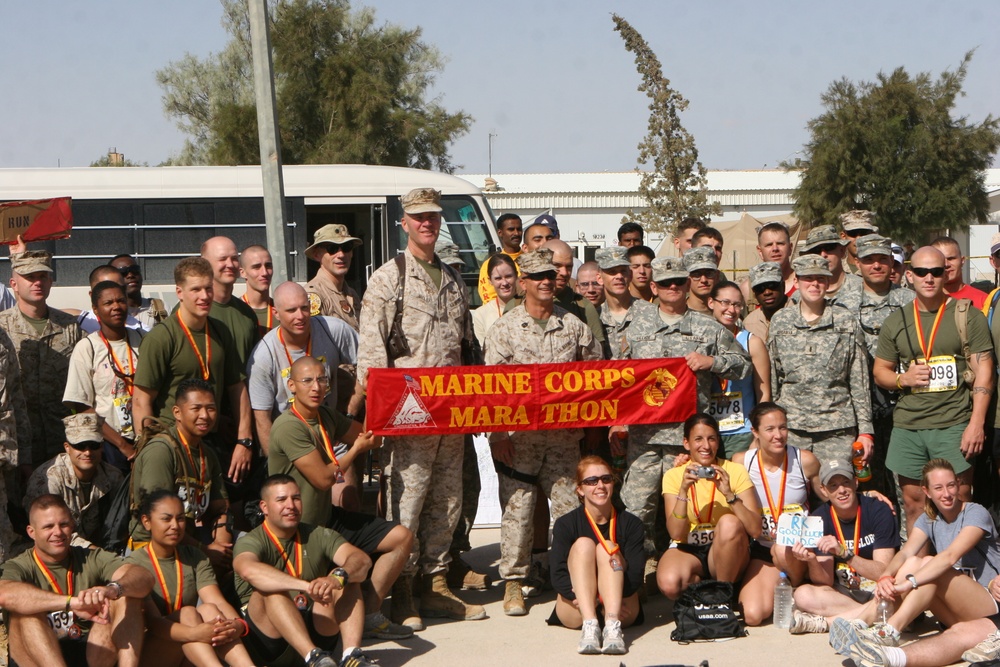 Marine Marathon held at Al Asad