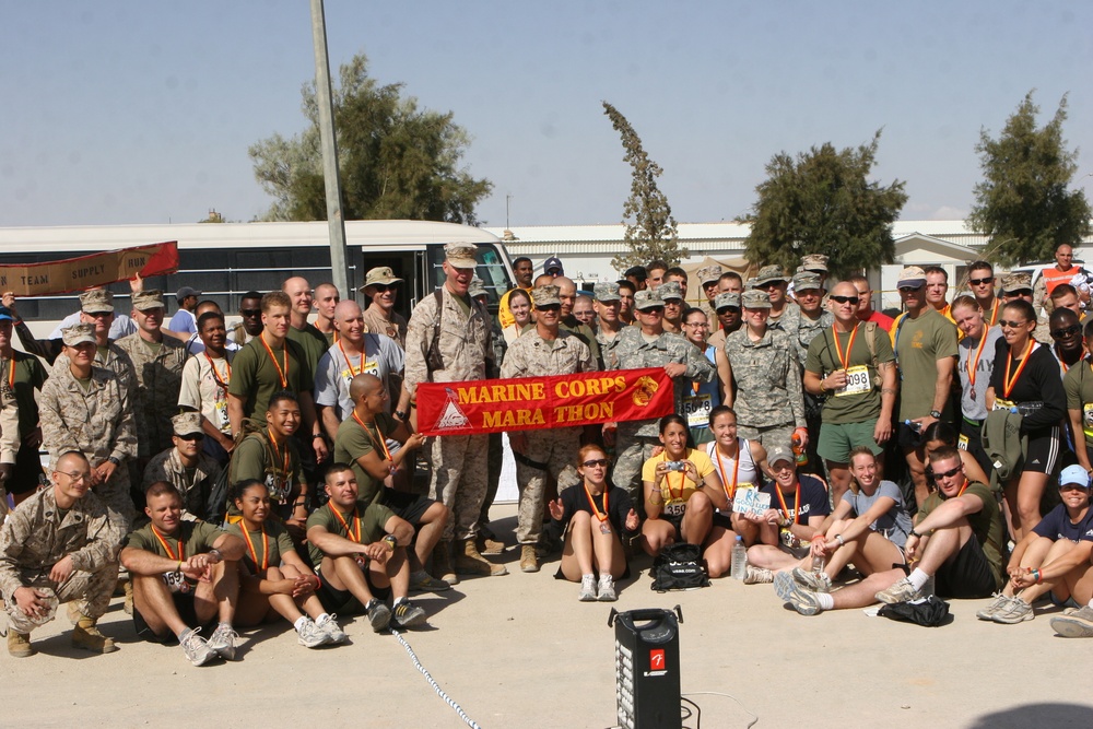 Marine Marathon held at Al Asad