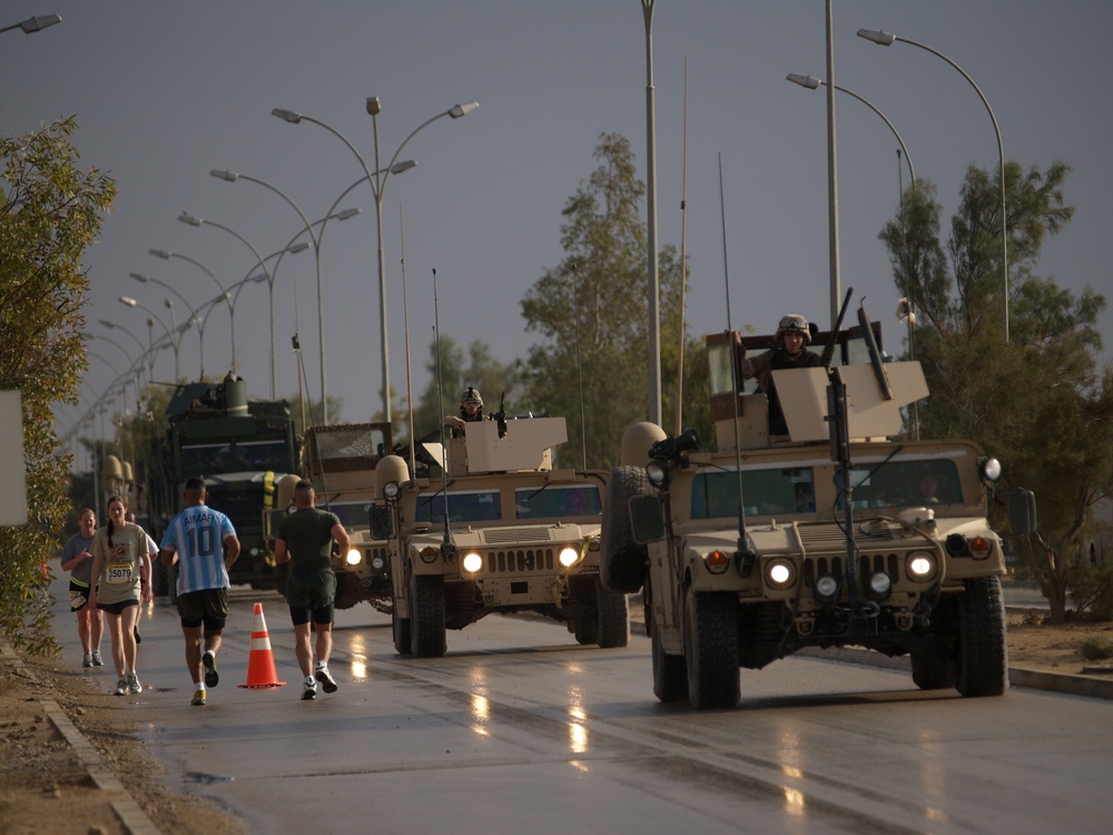 Marine Marathon held at Al Asad