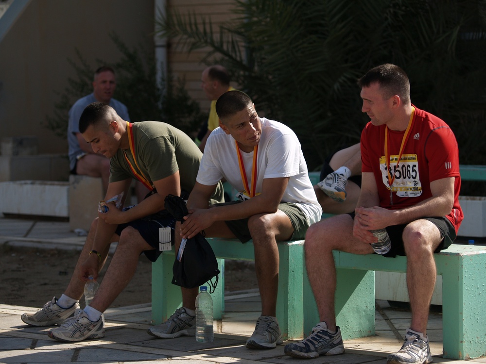 Marine Marathon held at Al Asad