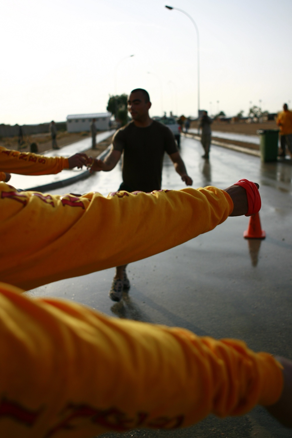 Marine Marathon Held at Al Asad