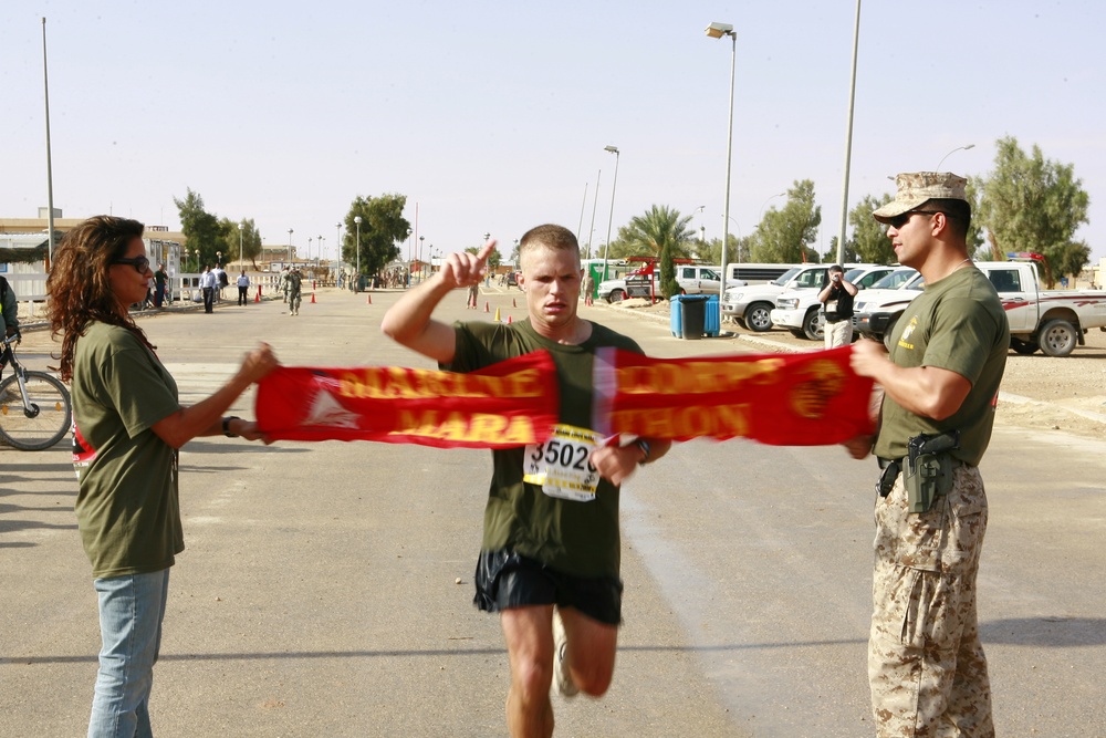 Marine Marathon held at Al Asad