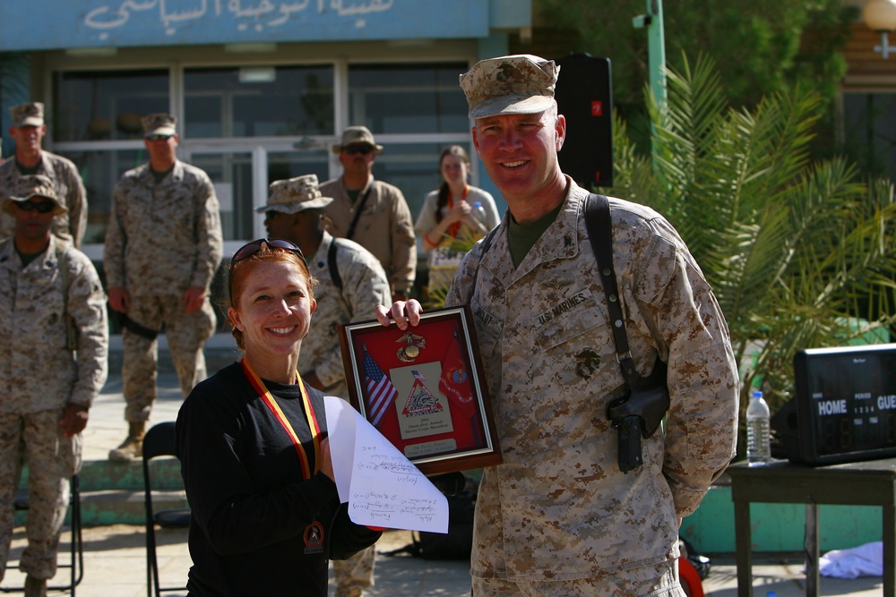 Marine Marathon held at Al Asad