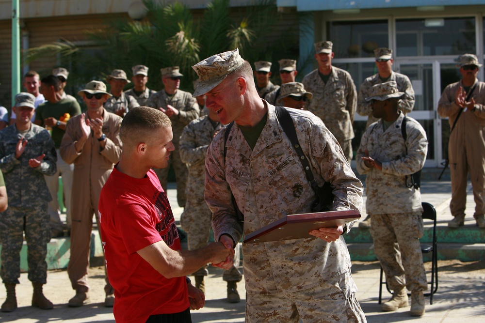 Marine Marathon held at Al Asad