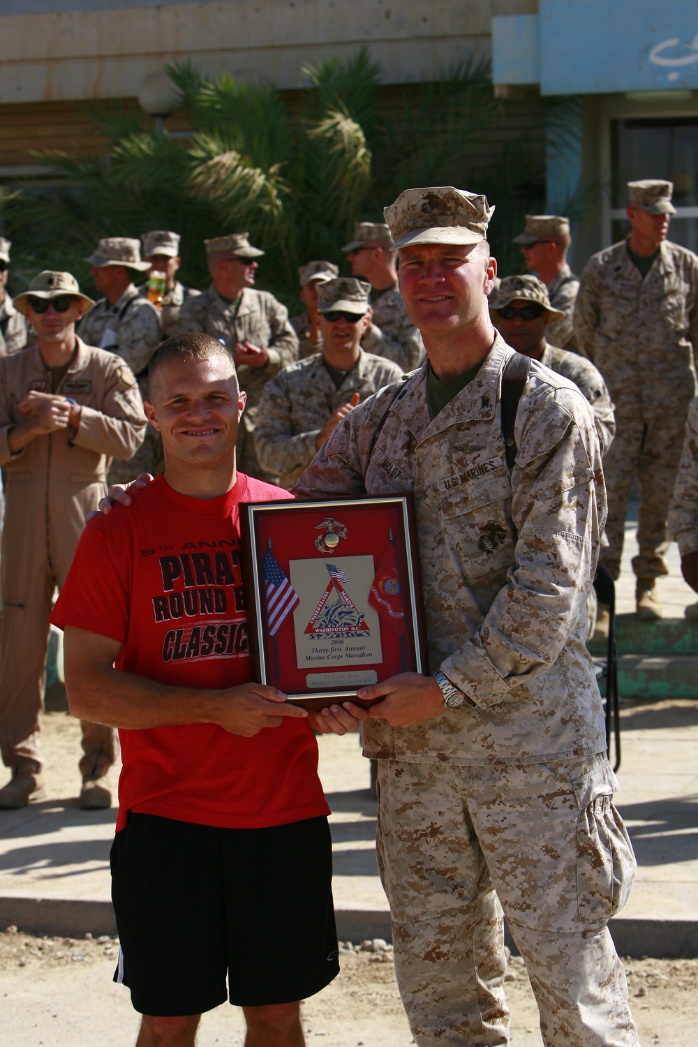 Marine Marathon held at Al Asad