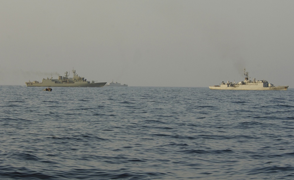 Naval Forces Conduct Exercise Leading Edge