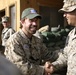 Marine Leader Visits Many, Recognizes a Few